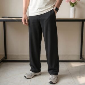 Midnight Black Interlock Sweatpant